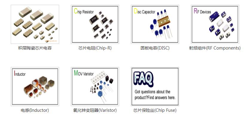 華新科產品線